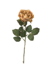 Retail $12: Vintage Copper Rose Stem