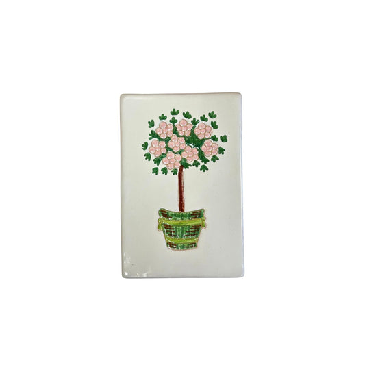 Glazed Topiary Box
