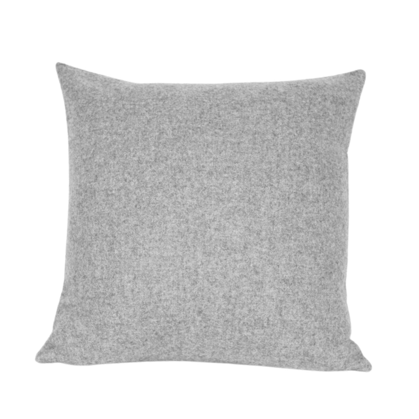 Gray Wool Pillow