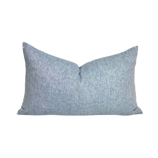 Soft Blue Lumbar Pillow