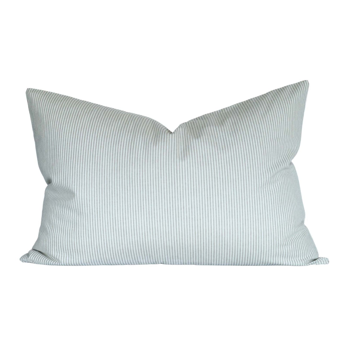 Light Gray Stripe Pillow