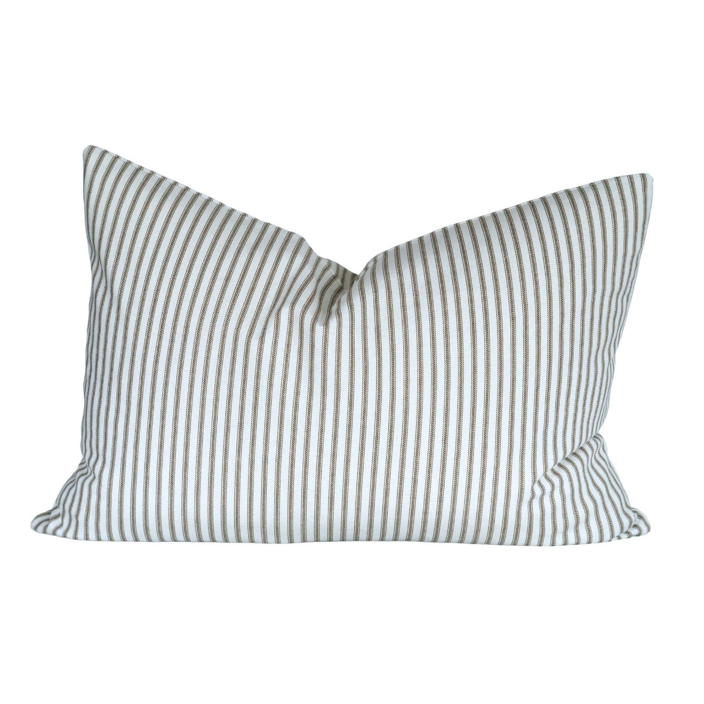 Camel Thin Stripe Pillow