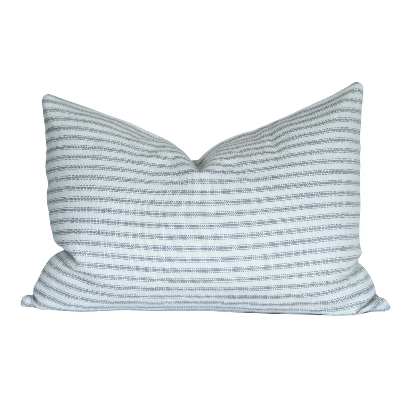 Gray Horizontal Stripe Pillow