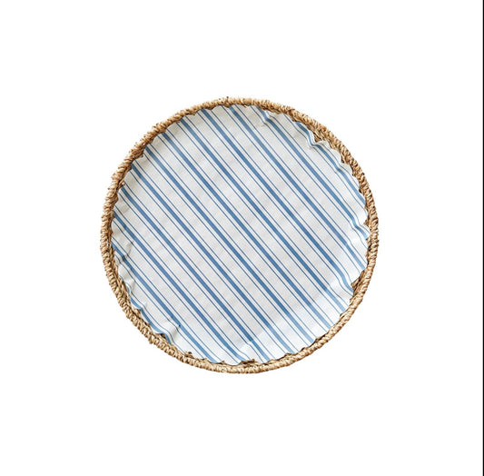 Retail $34: Denim Stripe Paper Liner Set
