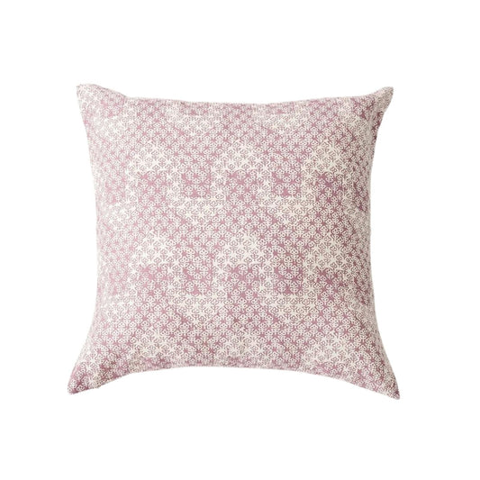 Purple Patterned Pillow