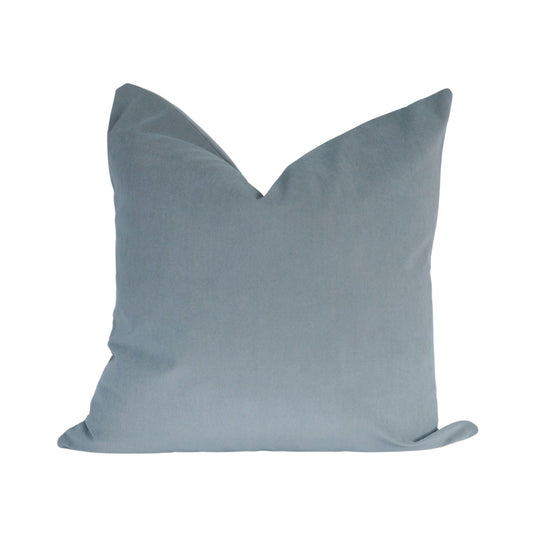 Gray Velvet Pillow