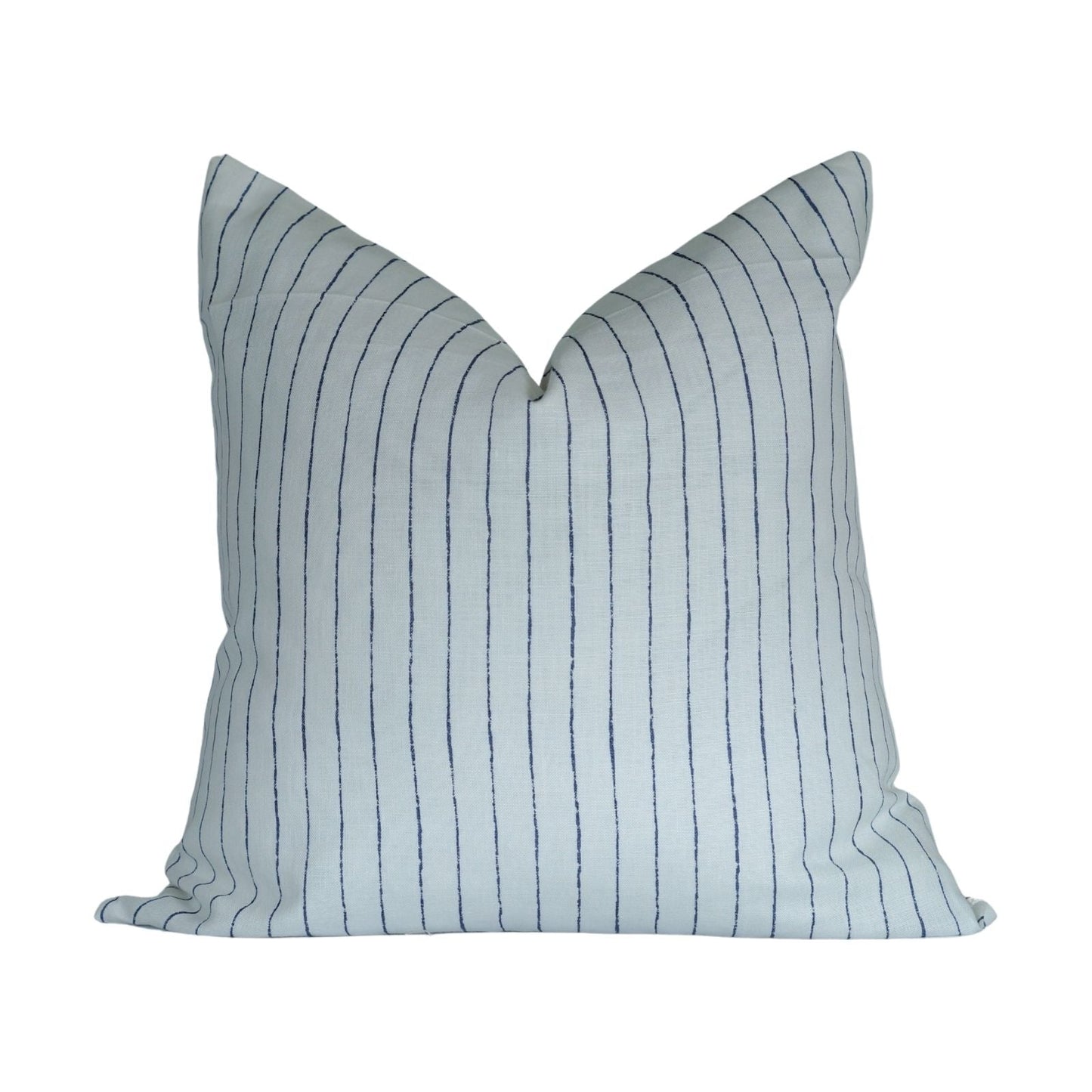 Blue Thin Stripe Pillow