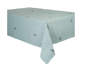 Retail $115: Evie Embroidered Tablecloth 60x90