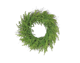 Retail $116: Textured Pine Needle Wreath