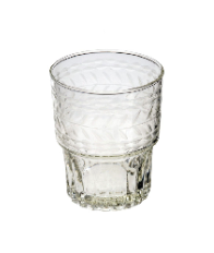 Retail $10: Floral Etched Juice Glass