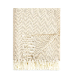 Retail $125: Herringbone Throw in Sand