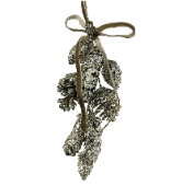 Retail $12: Glitter Cluster Hanging Pinecones