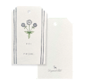 Retail $18: Flora Blue Gift Tag Set
