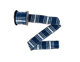 Retail $18: Taffeta Plaid Wired Ribbon