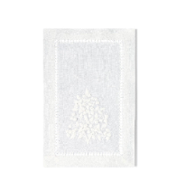Retail $18: Tree of Life Appetizer Napkin in White