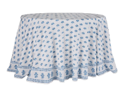 Retail $200: Juliette Round Tablecloth