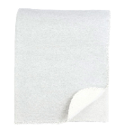 Retail $230: Cozy Cotton Blanket in Pearl Lint- Twin
