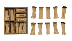 Retail $25: Colored Dipped Match Set