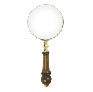 Retail $25: Decorative Wood Magnifying Glass