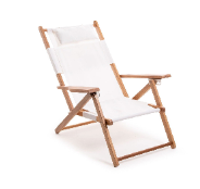 Retail $299: Seaside Beach Chair in White