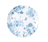 Retail $30: Juliska Field of Flowers Melamine Dinner Plate- Chambray