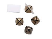 Retail $30: Metal Bell Place Card Holders Set