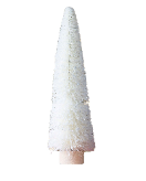Retail $35: Medium White Glittered Tree