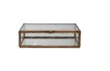 Retail $36: Scalloped Brass Display Box - Large