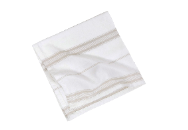 Retail $40: French Stripe Cotton Napkin Set in Natural