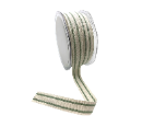 Retail $45: 5/8" Sage Stripe Ribbon