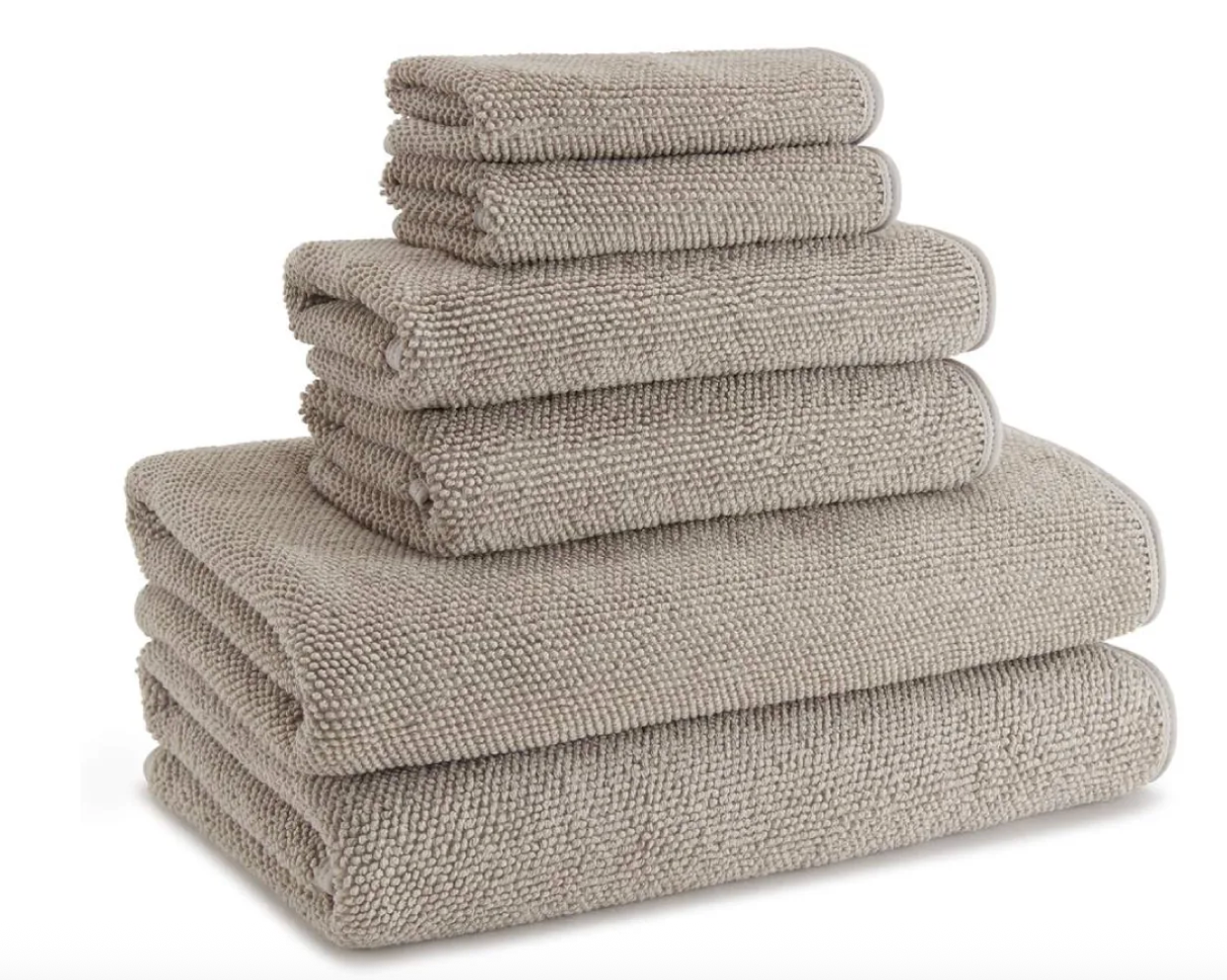 Retail $14: Isola Towel in Greige- Wash